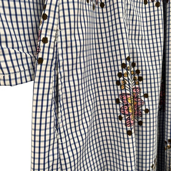 Cotton Hand Block Print Floral Dress - Picture 10 of 13